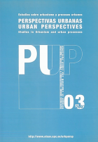 Thumbnail Perspectivas urbanas: Estudios sobre urbanismo y procesos urbanos 03 (2003)